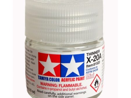 TAMIYA PAINT MINI X-20A THINNER Online now