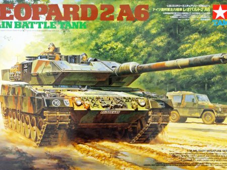 TAMIYA 1 35 LEOPARD 2 A6 MAIN BATTLE TANK Online Sale