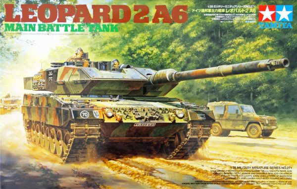 TAMIYA 1 35 LEOPARD 2 A6 MAIN BATTLE TANK Online Sale