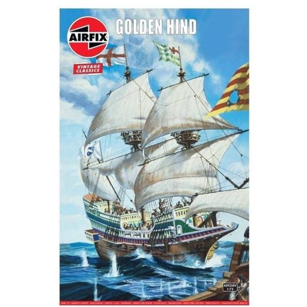 AIRFIX 1:72 GOLDEN HIND VINTAGE CLASSIC on Sale