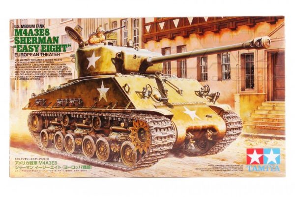 TAMIYA 1 35 M4A3E8 SHERMAN  EASY EIGHT  EURO THEATER Online Sale