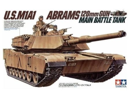 TAMIYA 1 35 US M1A1 ABRAMS 120MM MAIN BATTLE TANK For Cheap