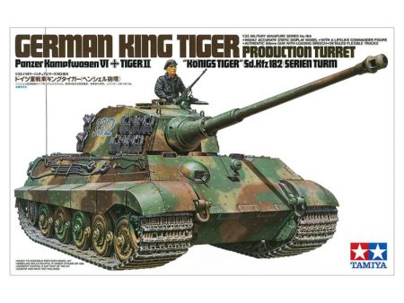 TAMIYA 1 35 GERMAN KING TIGER PRODUCTION TURRET Supply