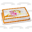 Yellow Unicorn and Pink Fairy Edible Cake Topper Image ABPID01813 Online