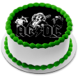 AC DC Greatest Hits Album Cover Let There Be Rock Edible Cake Topper Image ABPID00908 For Sale