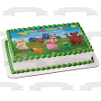 Wordworld Where Words Come Alive Frog Bear Pig Dog and Sheep Edible Cake Topper Image ABPID01853 Online Hot Sale