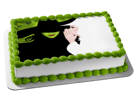 Wicked Elphaba Glinda Arduenna Upland Edible Cake Topper Image ABPID01585 Sale