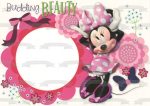 Minnie Mouse Flowers and Bows Budding Beauty Edible Cake Topper Image Frame ABPID03420 Cheap