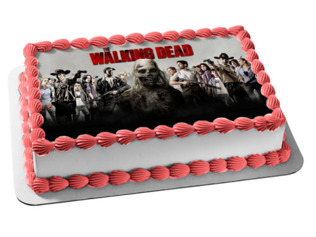 The Walking Dead Rick Carl and Lori Edible Cake Topper Image ABPID03342 For Cheap