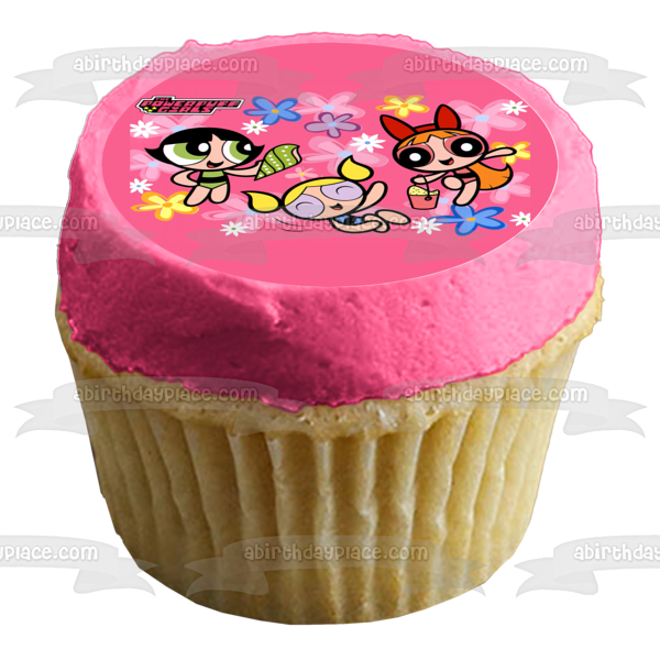 Power Puff Girls Blossom Bubbles and Buttercup Edible Cake Topper Image ABPID03330 Online Hot Sale