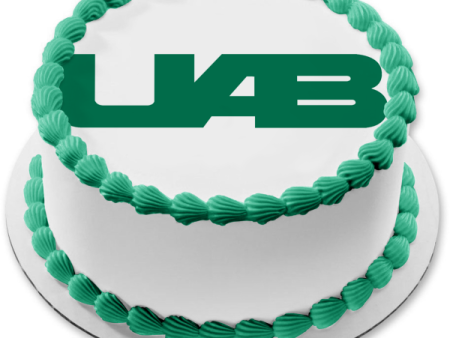 University of Alabama Birmingham Logo Blazers Edible Cake Topper Image ABPID03430 Online Sale