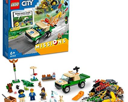 LEGO City Wild Animal Rescue Missions Building Blocks Kit (60353) Online Sale