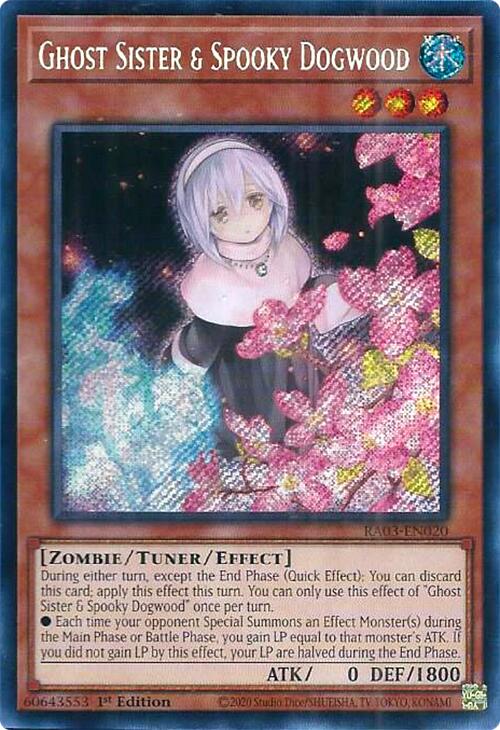 Ghost Sister & Spooky Dogwood (Secret Rare) [RA03-EN020] Secret Rare For Sale