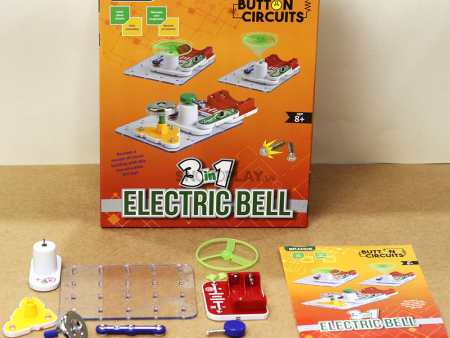 3 in 1 Electric Bell Circuit Game - STEAM Game For Kids Sale