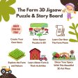 22 Pieces The Farm Puzzle and Story Board Supply