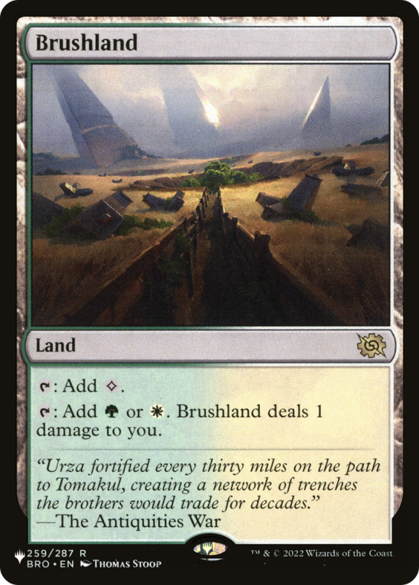 Brushland [The List] Sale