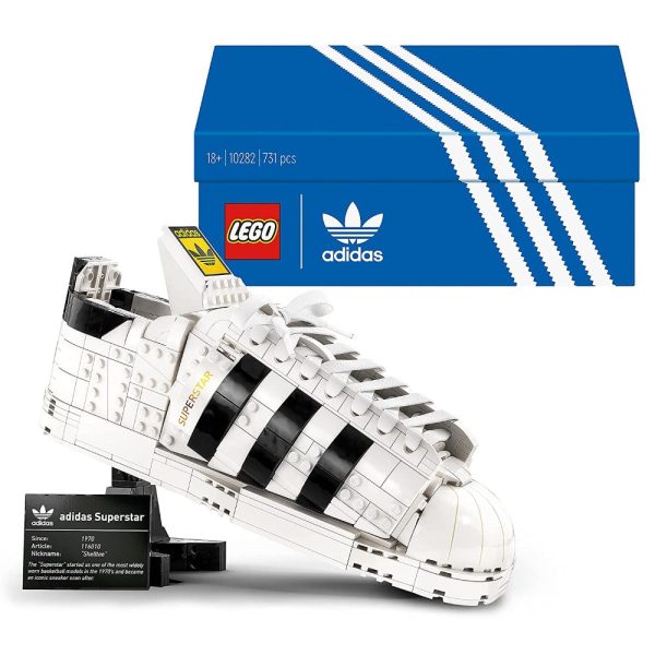 LEGO Adidas Originals Superstar Building Kit (731 Pieces) - 10282 on Sale