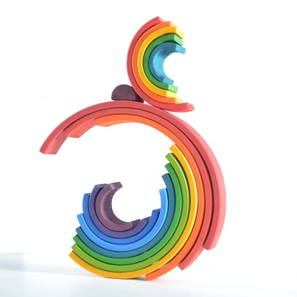 6-Piece Rainbow Stacker Supply