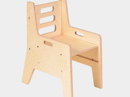 Adjustable Montessori Weaning Chair | Kids Montessori Furniture - Birch Ply Sale