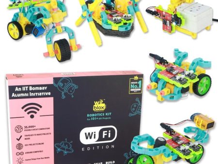 Robotics IoT kit || Wifi Control for your DIY Projects ||  Plug & Fit Modular Electronics Circuits || Compatible with Arduino Fashion