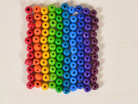 Value Grade 110 Small Wooden Beads 12mm Hot on Sale