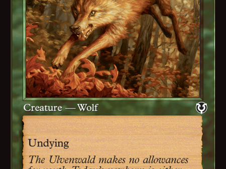 Young Wolf (Retro Frame) [Innistrad Remastered] For Sale