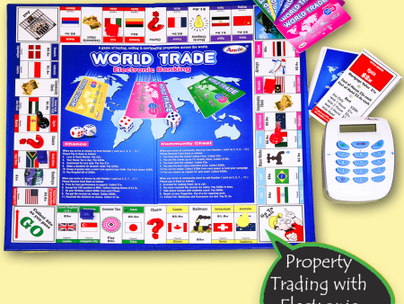 Electronic World Trade (International Banking Strategy Game) For Sale