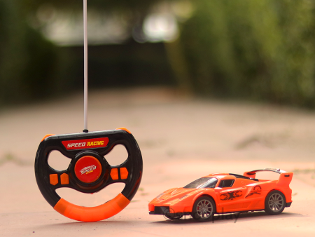 Racing  Car Model Orange ( 1 : 24 ) Hot on Sale