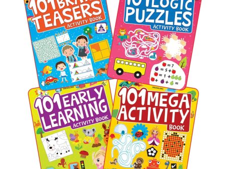 101 Activity Books - (A set of 4 Books) Discount