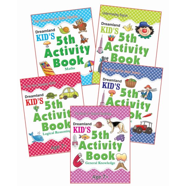 Kid s 5th Activity Age 7+ - Pack (5 Titles) Online Hot Sale