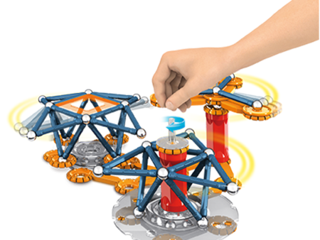 Magnetic Mechanics Construction Toys (146 Pieces) Sale