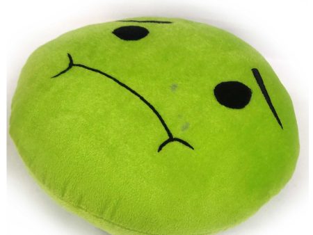 Sterling  Emoji  Cushion (Green) - 30 cm For Sale