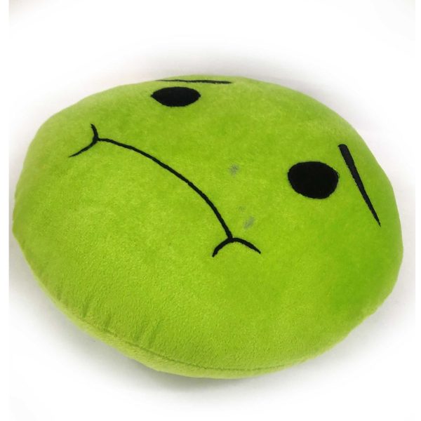 Sterling  Emoji  Cushion (Green) - 30 cm For Sale