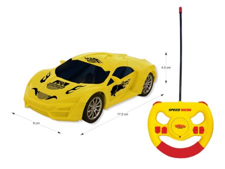 Racing Car Model Yellow ( 1 : 24 ) on Sale