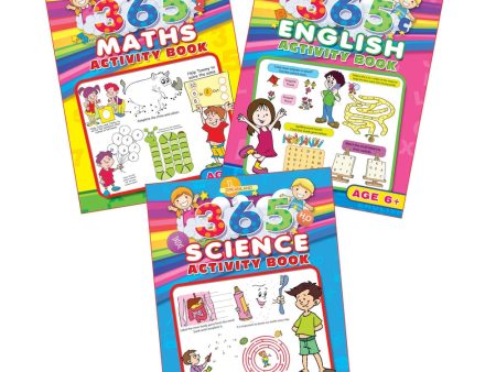 365 Activity Books pack (3 Titles) For Discount