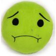 Sterling  Emoji  Cushion (Green) - 30 cm For Sale