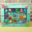 3D Sea Creatures Eraser Set (Set of 17 3D Erasers) Fashion