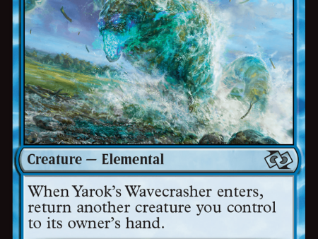 Yarok s Wavecrasher [Foundations Jumpstart] Online now