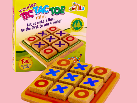 10 Packs of Wooden Tic Tac Toe Game Online now