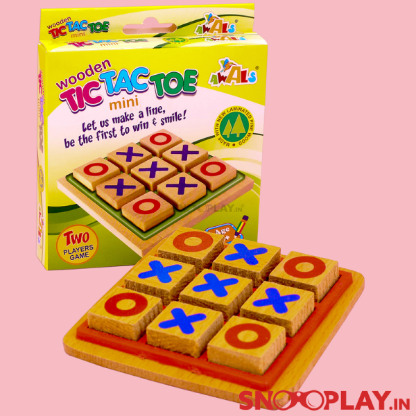 10 Packs of Wooden Tic Tac Toe Game Online now