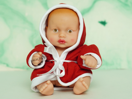 John Johny Baby Boy Doll in Robe (Twistable Face, Arms & Legs) Online Sale