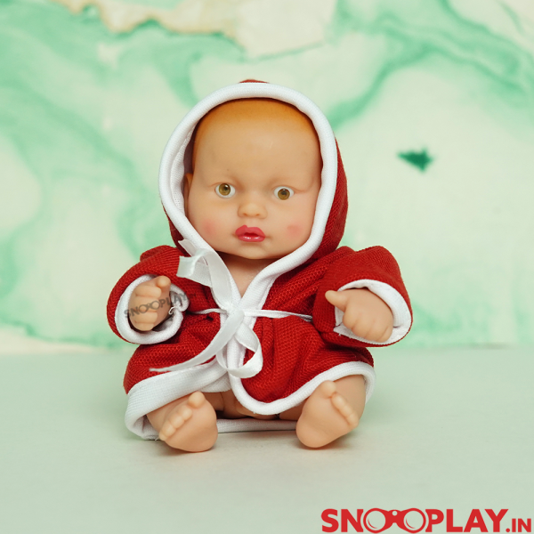 John Johny Baby Boy Doll in Robe (Twistable Face, Arms & Legs) Online Sale