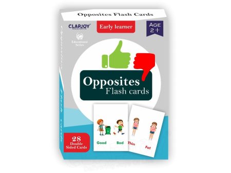 Opposite Words  Double Sided Flash Cards For Cheap