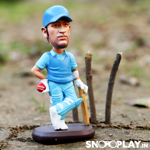 Mahendra Singh Dhoni Cricket Player Bobblehead Sale