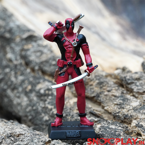 Deadpool Marvel Action Figure with (16-page Story Booklet on the Character Inside) For Cheap