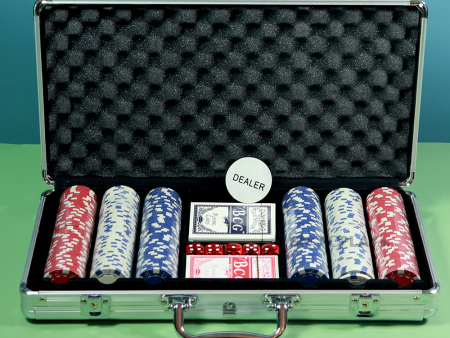 300 Pieces Poker Set with Briefcase Supply