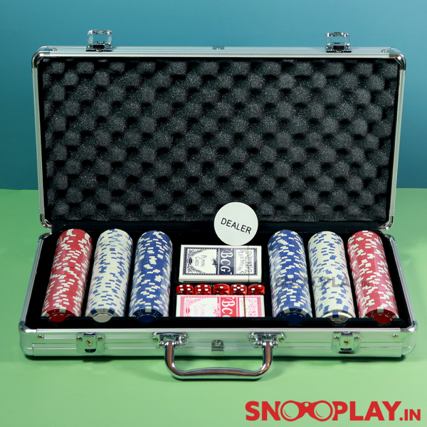 300 Pieces Poker Set with Briefcase Supply