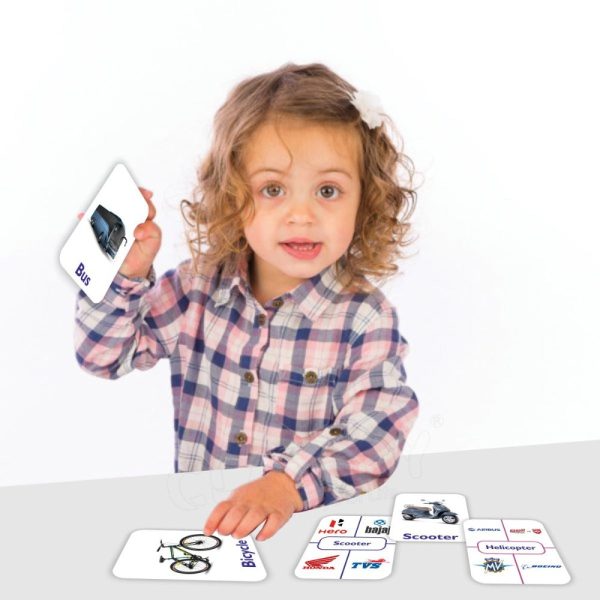 Vehicles Double Sided Flash Cards Online Hot Sale