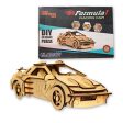 3D Wooden Puzzle Formula 1 Racing Car For Sale