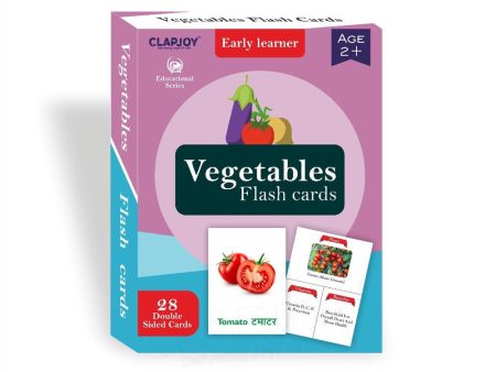 Vegetable Double Sided Flash Cards Online